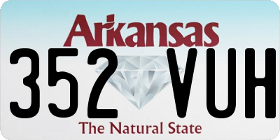 AR license plate 352VUH