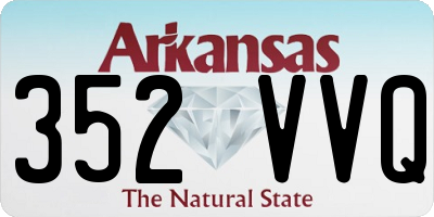 AR license plate 352VVQ