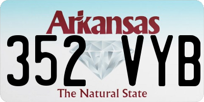 AR license plate 352VYB