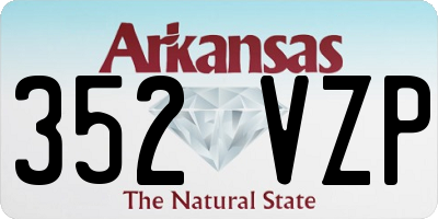 AR license plate 352VZP