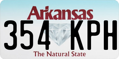 AR license plate 354KPH