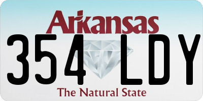 AR license plate 354LDY