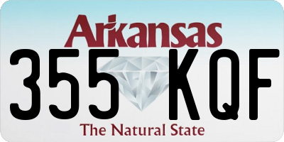 AR license plate 355KQF