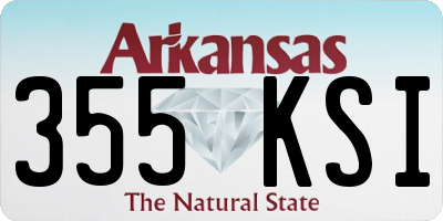 AR license plate 355KSI
