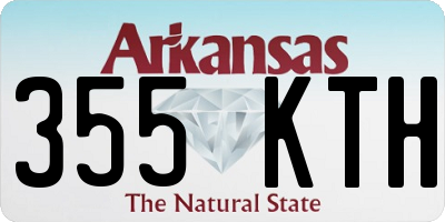 AR license plate 355KTH