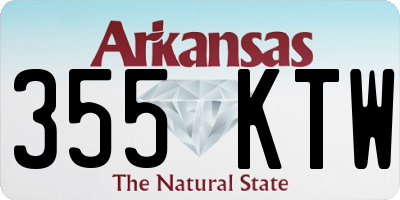 AR license plate 355KTW