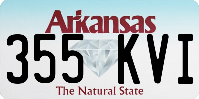 AR license plate 355KVI