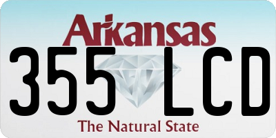 AR license plate 355LCD