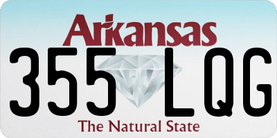 AR license plate 355LQG