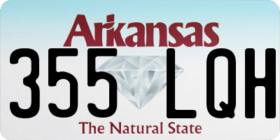 AR license plate 355LQH