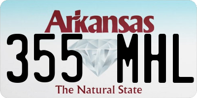 AR license plate 355MHL