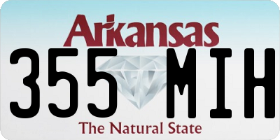 AR license plate 355MIH