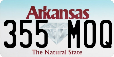 AR license plate 355MOQ
