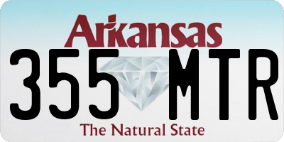 AR license plate 355MTR