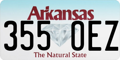 AR license plate 355OEZ
