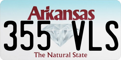AR license plate 355VLS