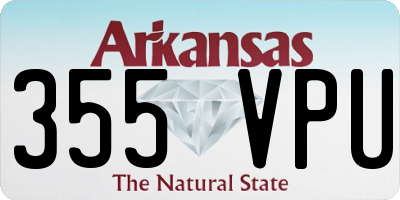 AR license plate 355VPU