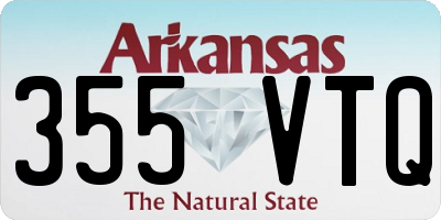 AR license plate 355VTQ