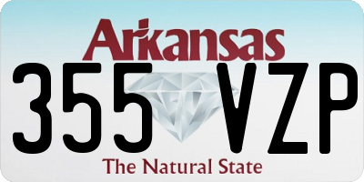AR license plate 355VZP