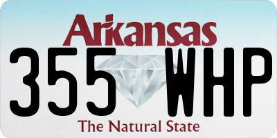 AR license plate 355WHP