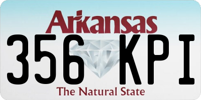 AR license plate 356KPI