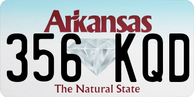 AR license plate 356KQD