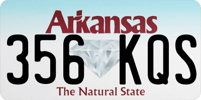 AR license plate 356KQS
