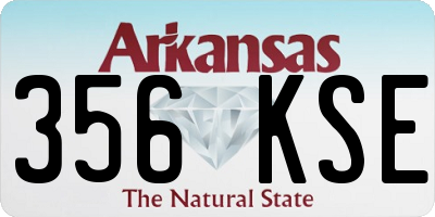 AR license plate 356KSE