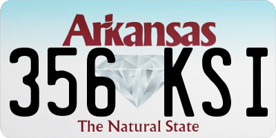 AR license plate 356KSI