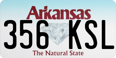 AR license plate 356KSL