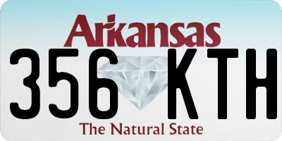AR license plate 356KTH