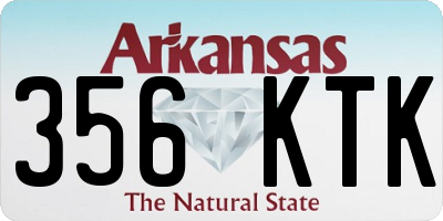 AR license plate 356KTK