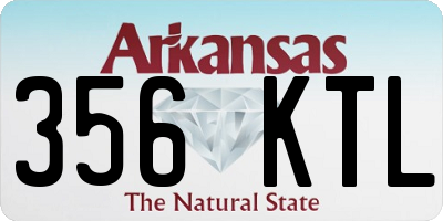 AR license plate 356KTL