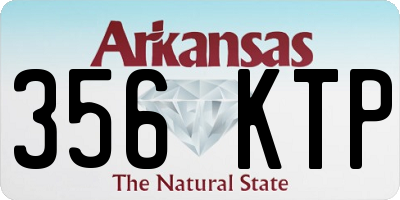 AR license plate 356KTP