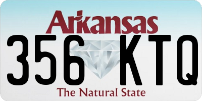 AR license plate 356KTQ