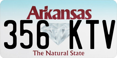 AR license plate 356KTV