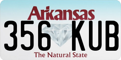 AR license plate 356KUB