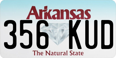 AR license plate 356KUD
