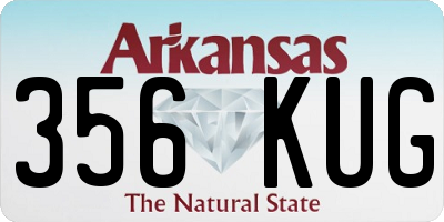 AR license plate 356KUG
