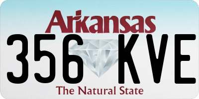AR license plate 356KVE