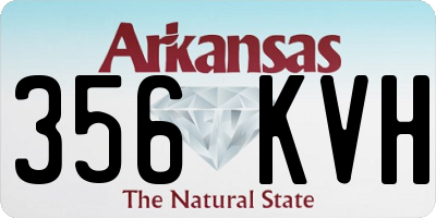 AR license plate 356KVH