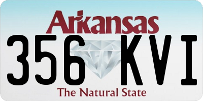 AR license plate 356KVI