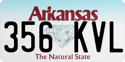 AR license plate 356KVL