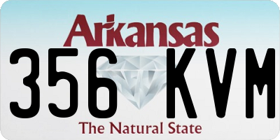 AR license plate 356KVM