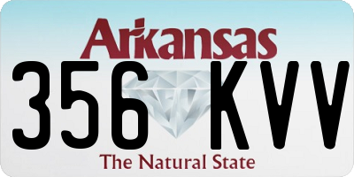 AR license plate 356KVV