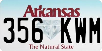 AR license plate 356KWM