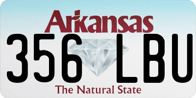 AR license plate 356LBU