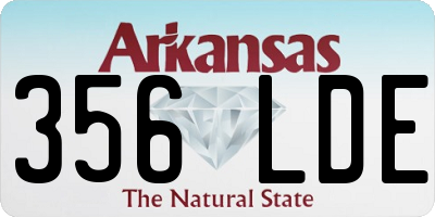 AR license plate 356LDE