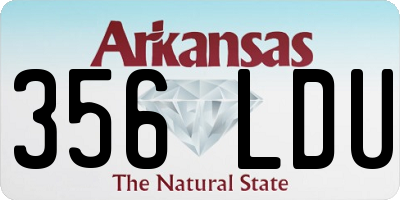 AR license plate 356LDU