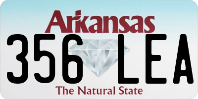 AR license plate 356LEA